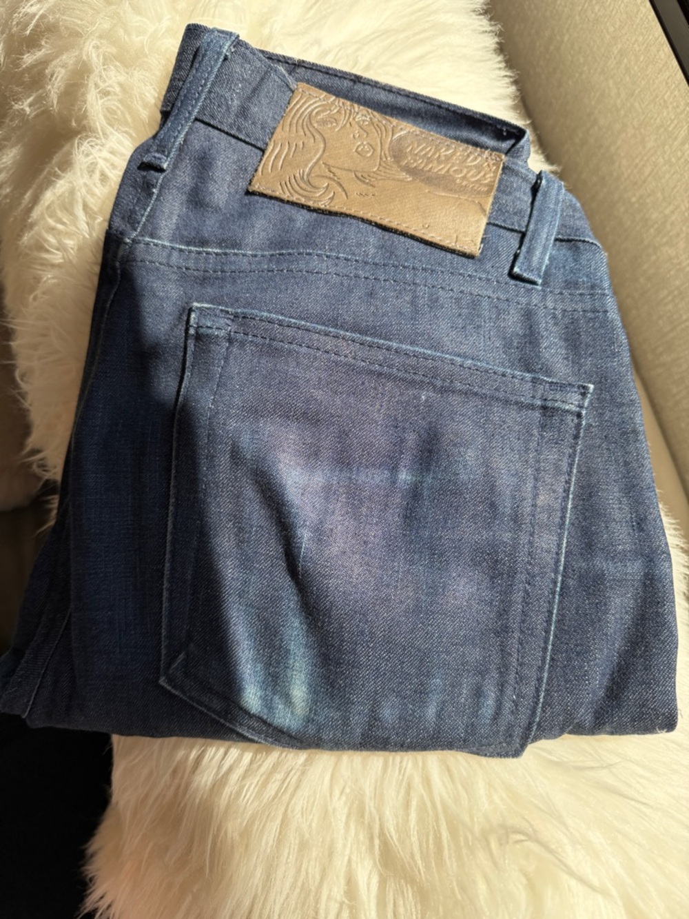Naked & Famous 9.75oz Dungaree Weird guy selvedge denim